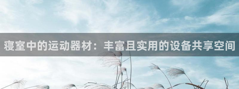 意昂体育4开户：寝室中的运动器材：丰富且实用的设备共