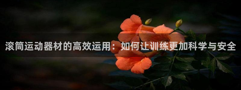 意昂体育4平台注册流程图：滚筒运动器材的高效运用：如