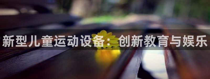 意昂4官方：新型儿童运动设备：创新教育与娱乐