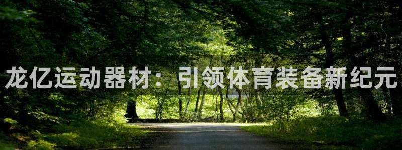 意昂体育4平台假的吗是真的吗吗：龙亿运动器材：引领体