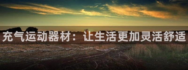 意昂体育4招商电话：充气运动器材：让生活更加灵活舒适