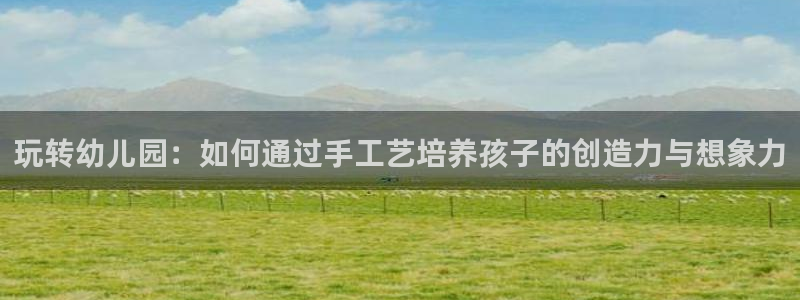 德国意昂4集团：玩转幼儿园：如何通过手工艺培养孩子的创造力与